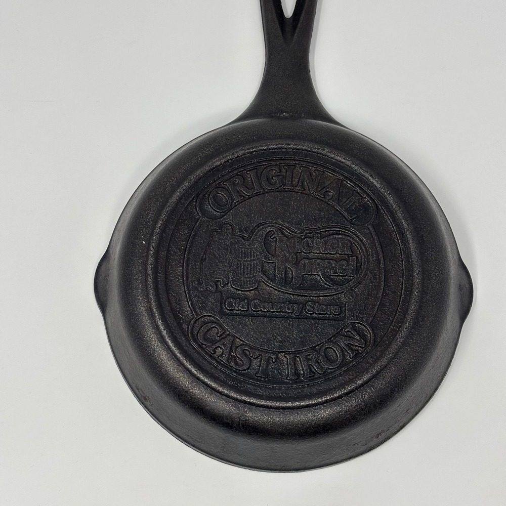 Cracker Barrel Old Country Store Original Cast Iron Skillet 6 Inch Pan Black